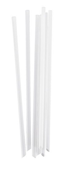 Duni Trinkhalme transp. PLA Bio-Kunststoff  ,210mm, 100Stck/Pack