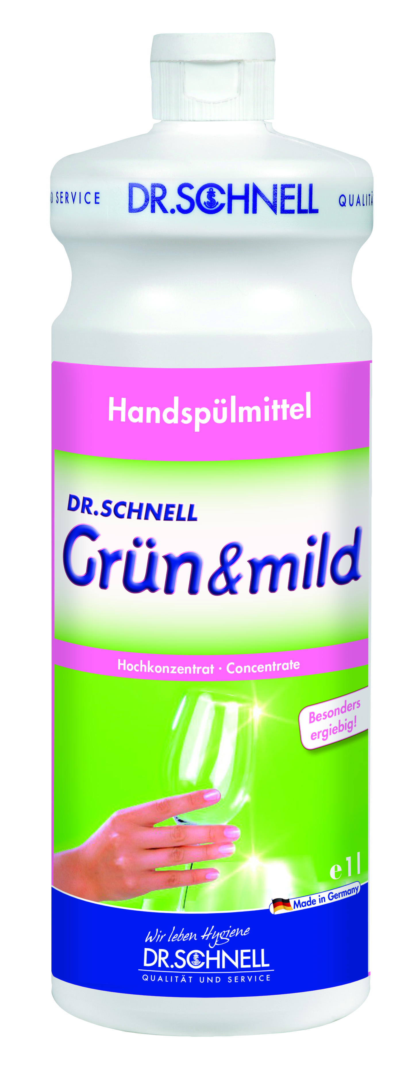 GRÜN + MILD, 1 Lit. Handspülmittel,,Dr. Schnell