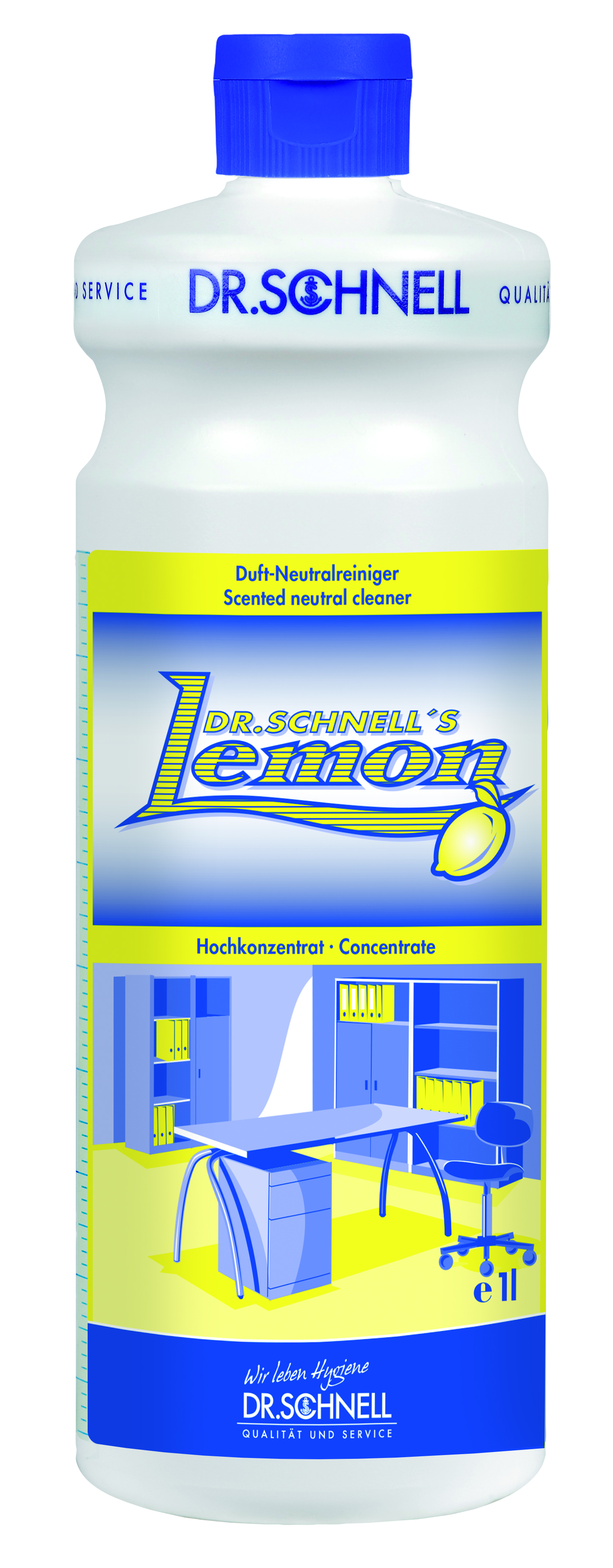 LEMON Duft-Neutralreiniger, 1 Liter,,Dr. Schnell