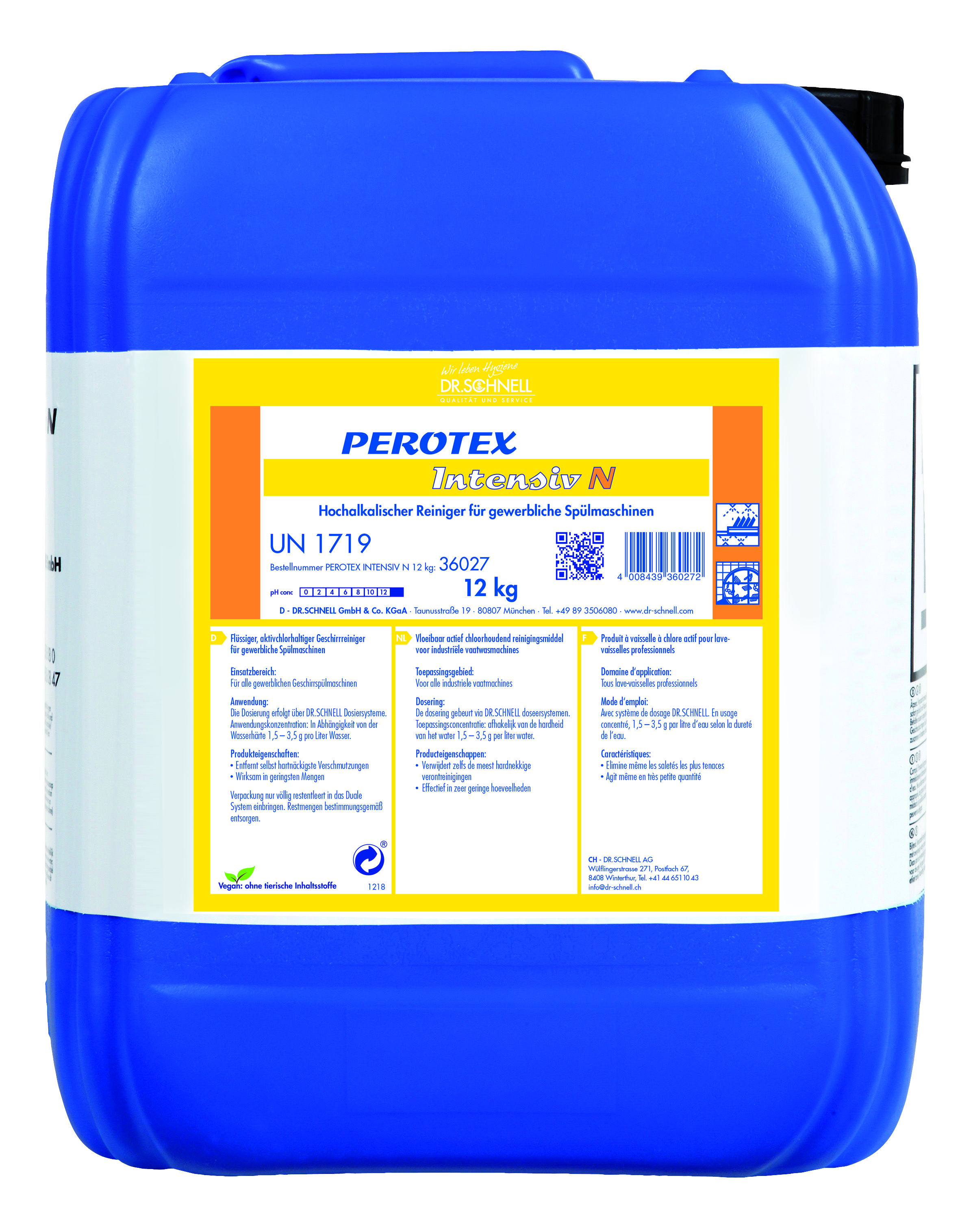 PEROTEX intensiv N 12 kg Geschirr-,spülreiniger