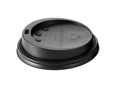 Deckel schwarz f. Kaffeeb.300/400ccm,,8x125St. D90,,